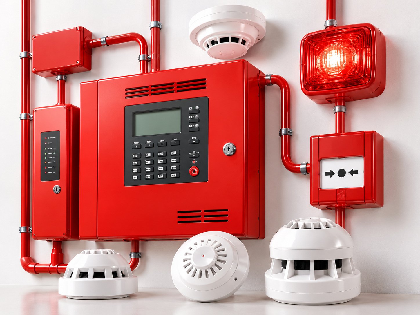 Early fire alarm panels and detection devices